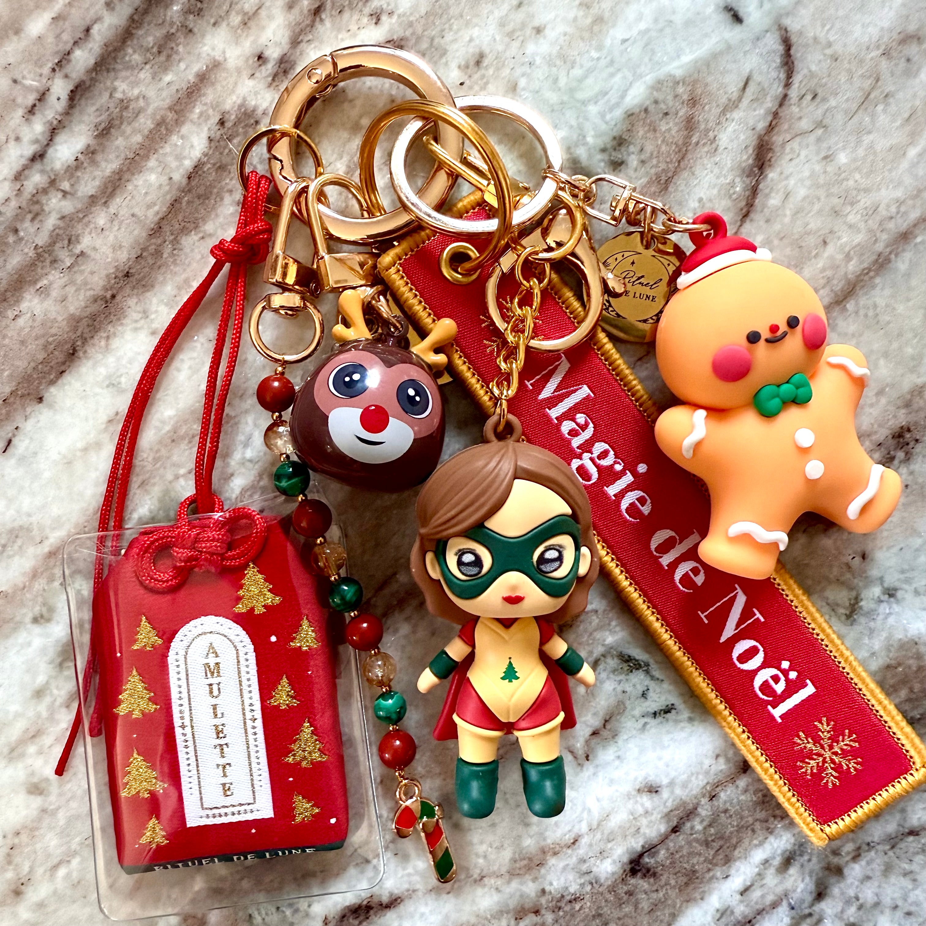 Gri-gri Noel avec ou sans poupée héroïne