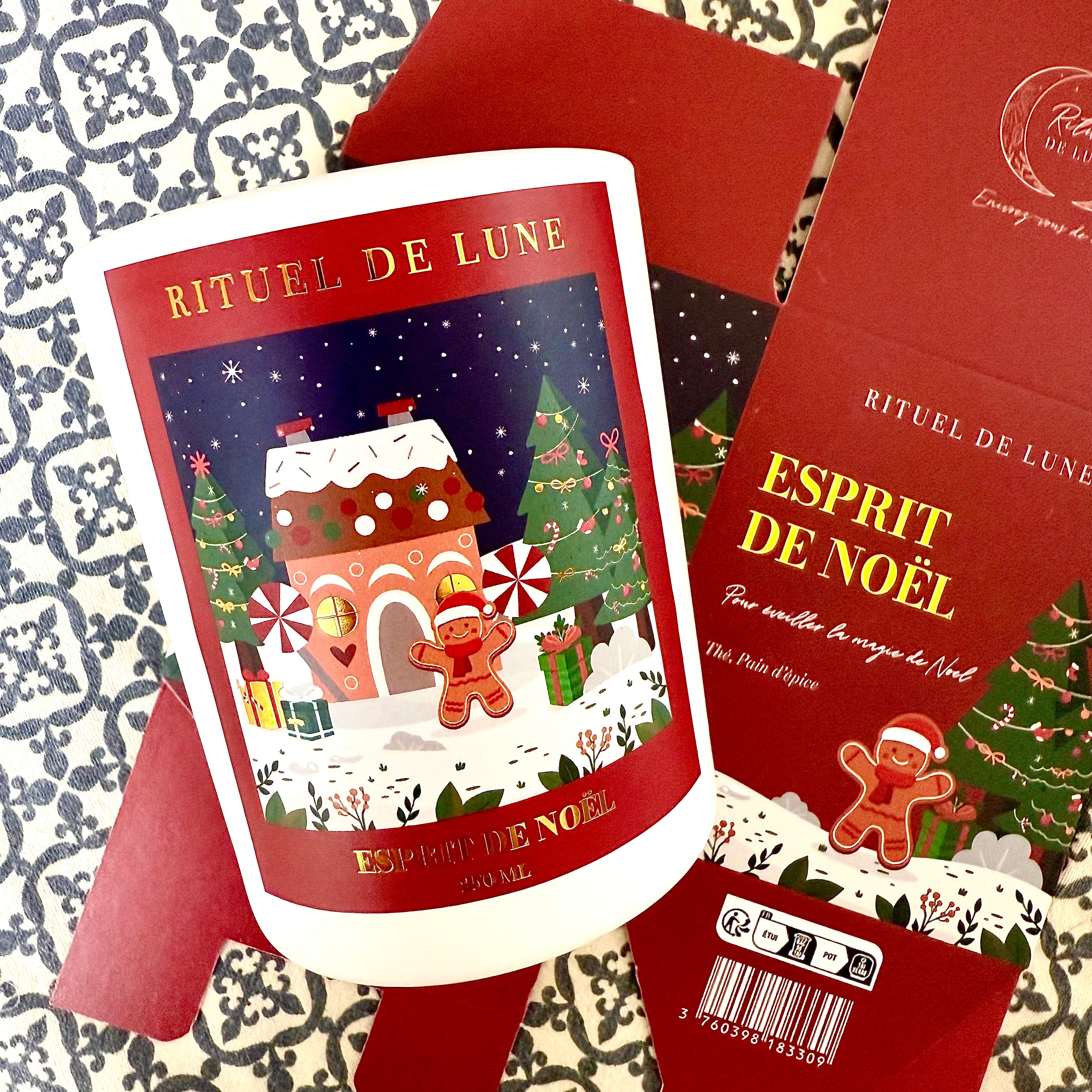 Bougie "Esprit de Noël" 250ml