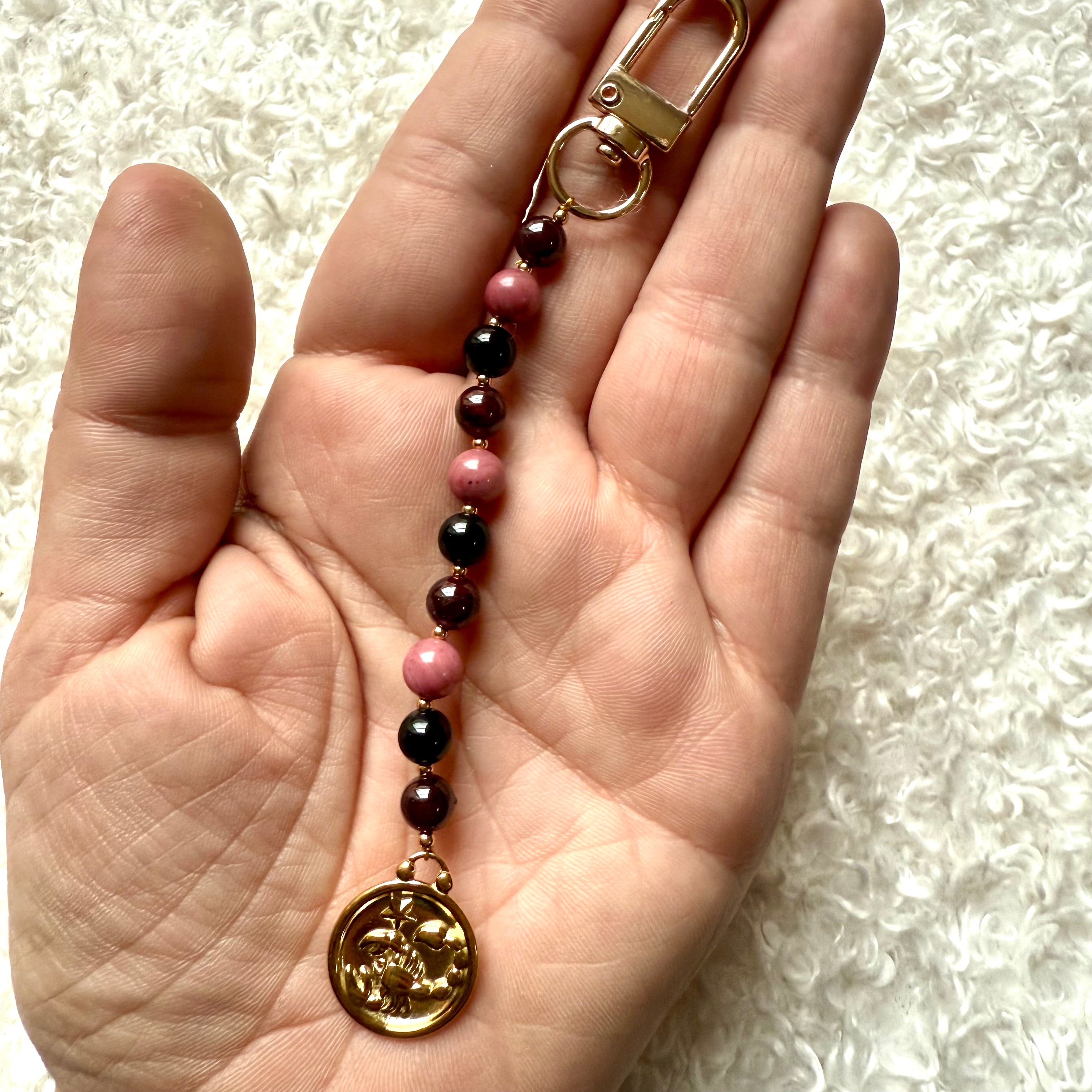 Ligne de perles naturelle astro scorpion