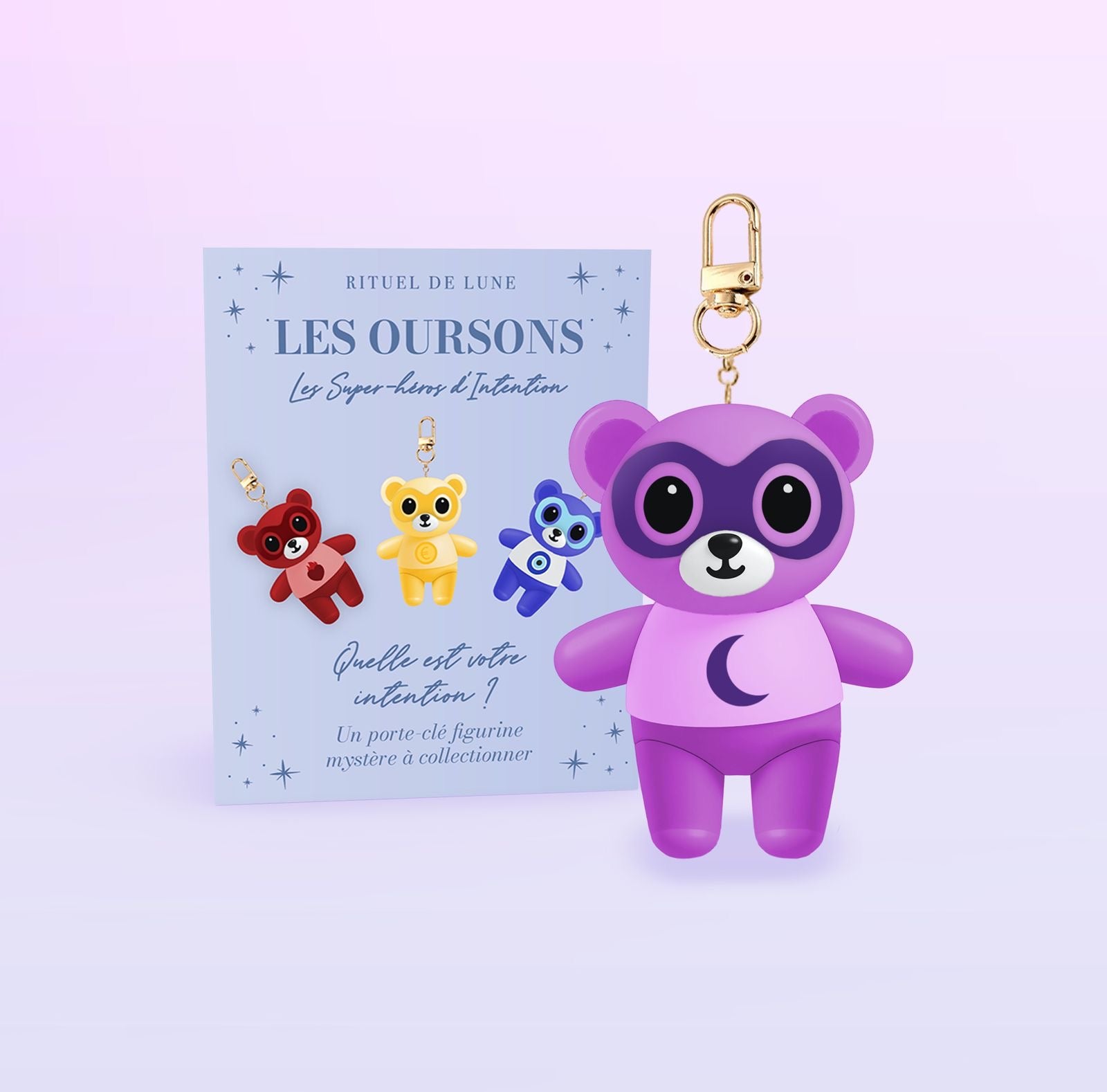 Ourson Super héros d’intention