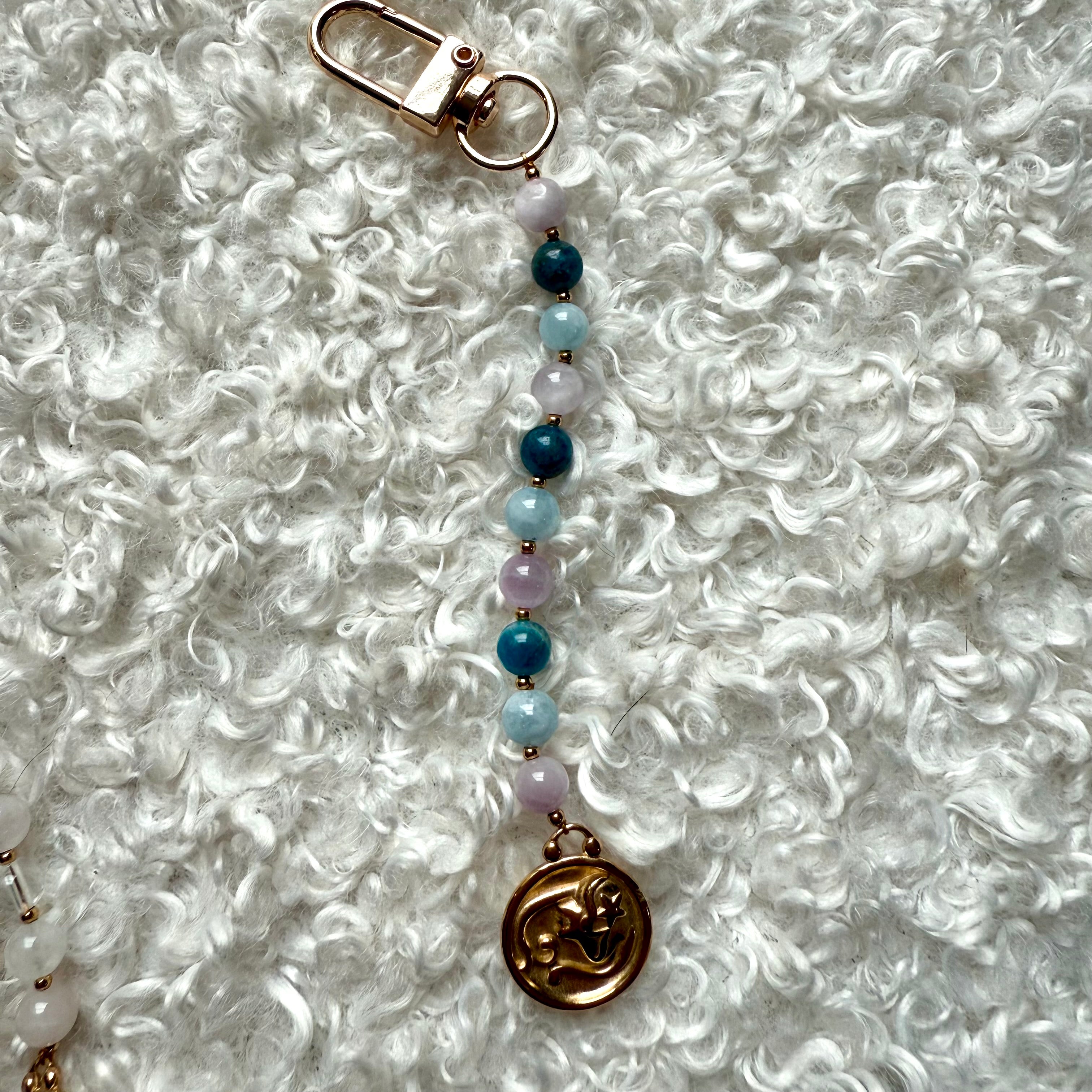 Ligne de perles naturelle astro vierge