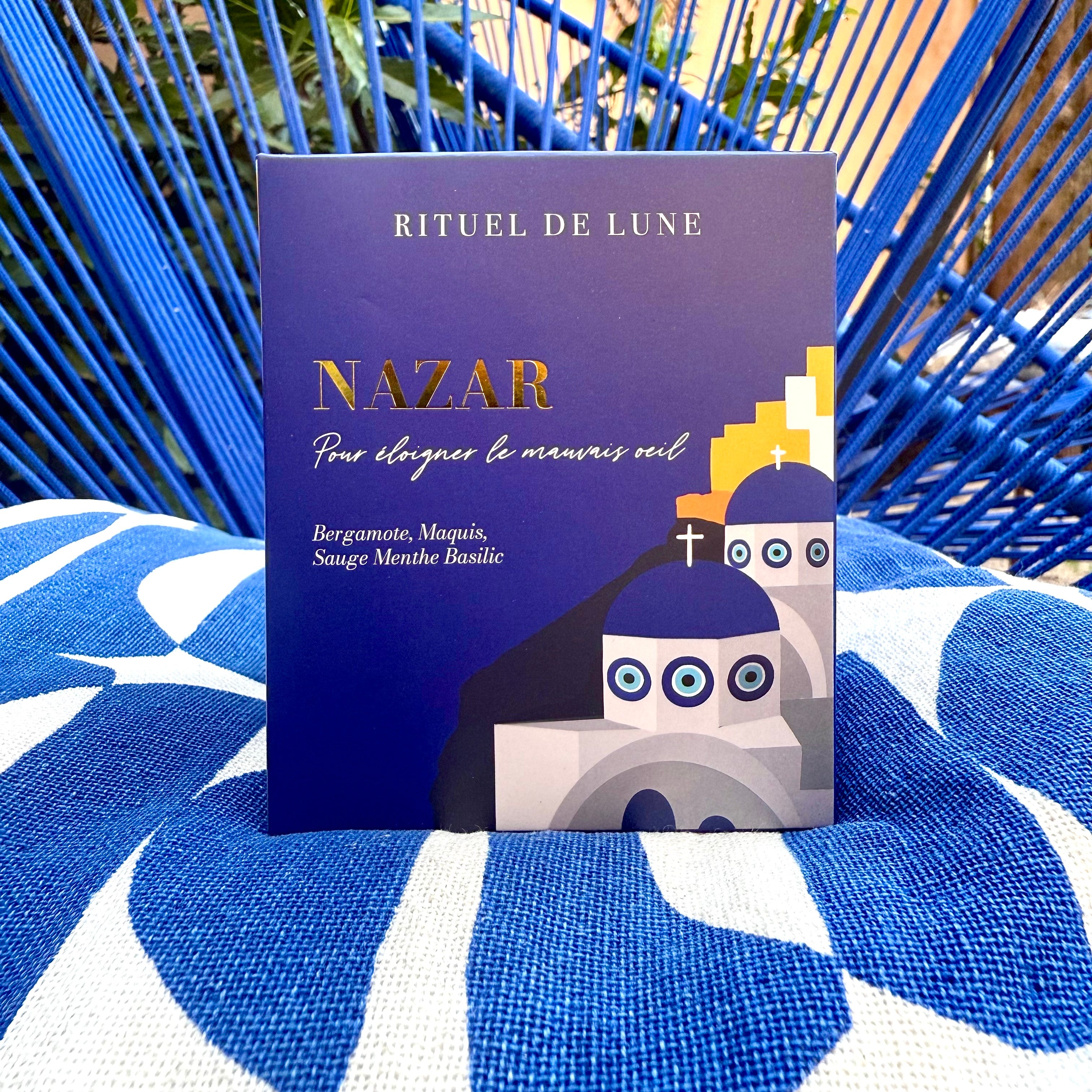 Bougie "Nazar" pour éloigner le mauvais oeil - 250ml
