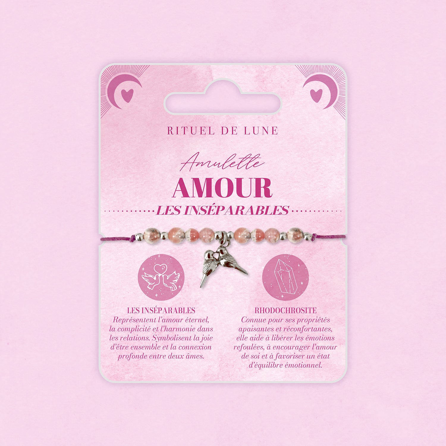 Bracelet Amulette Amour: Les inséparables