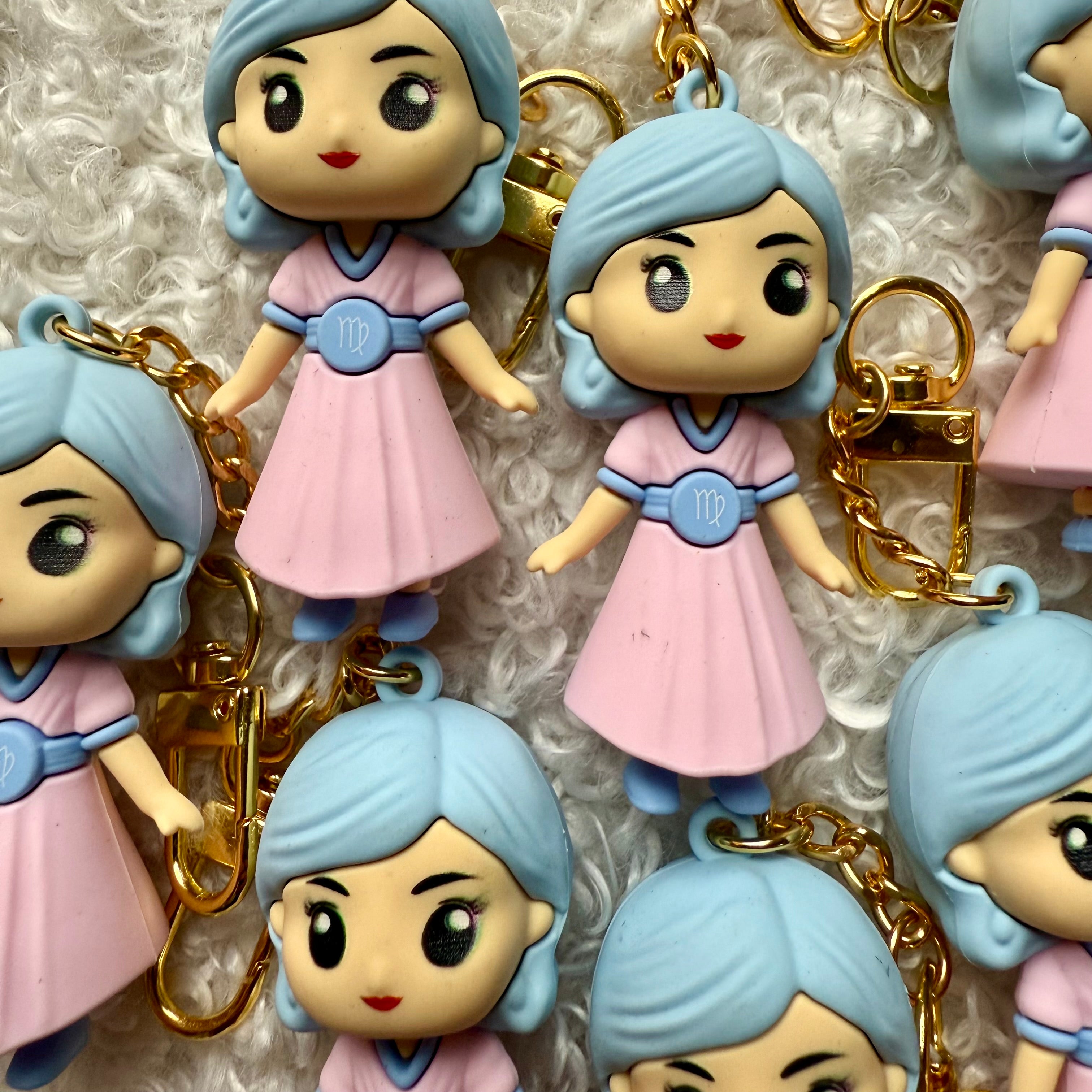 Poupée astro Vierge à clip