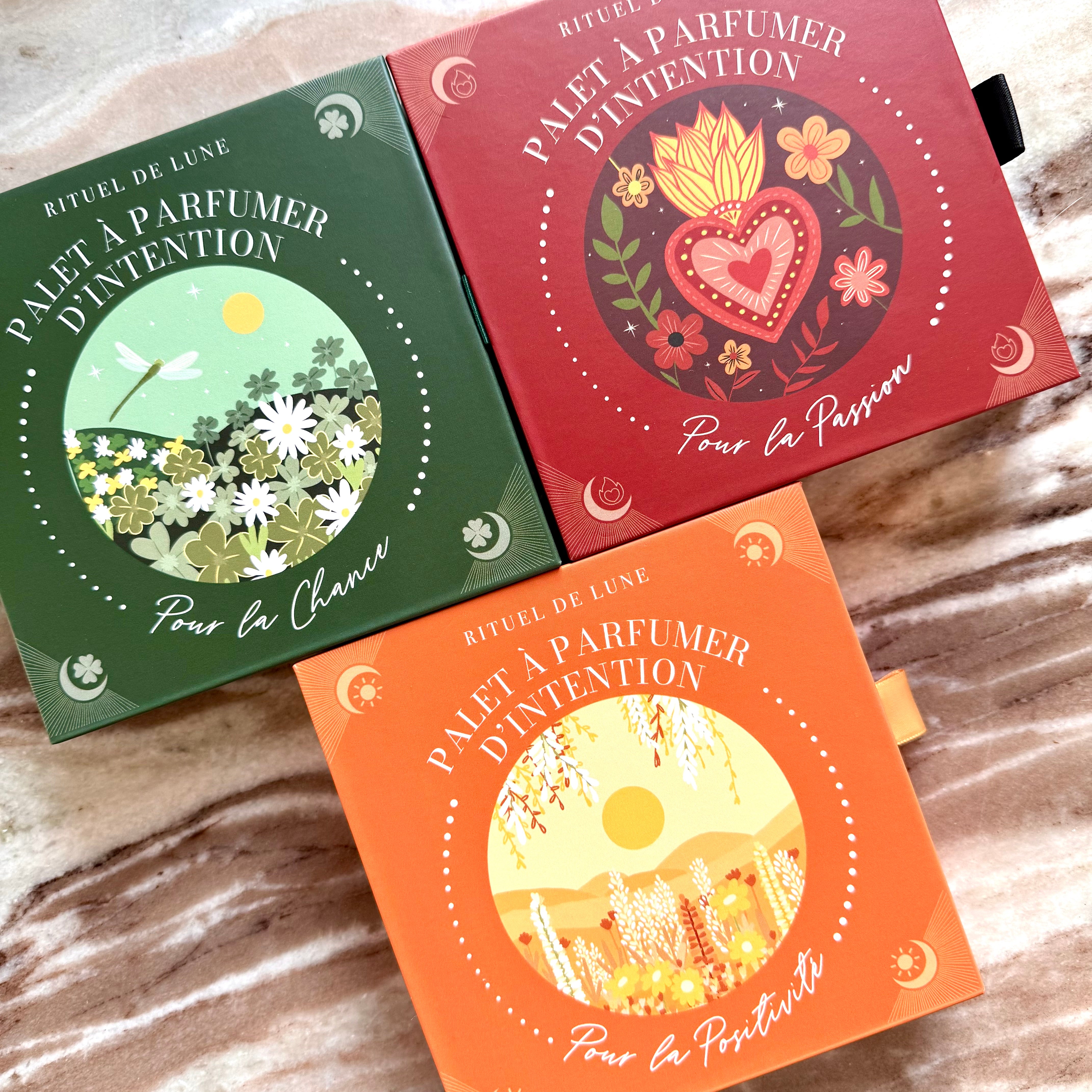 ✨ Trio de Palets d’Intention à parfumer – au choix 🌙