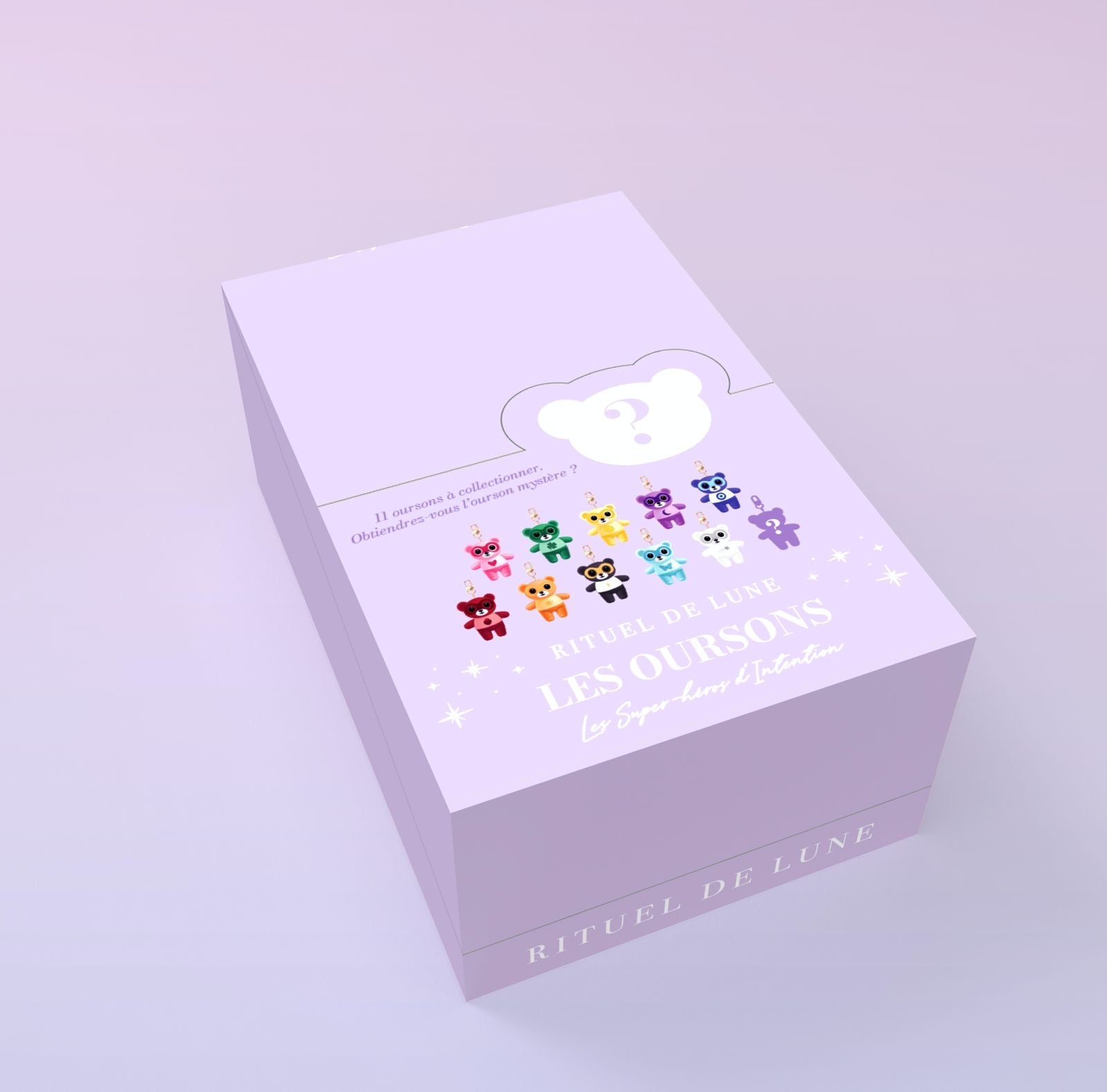 Pack collector Ourson Super Héros d’intention 10+1 mystère 50 exemplaires seulement