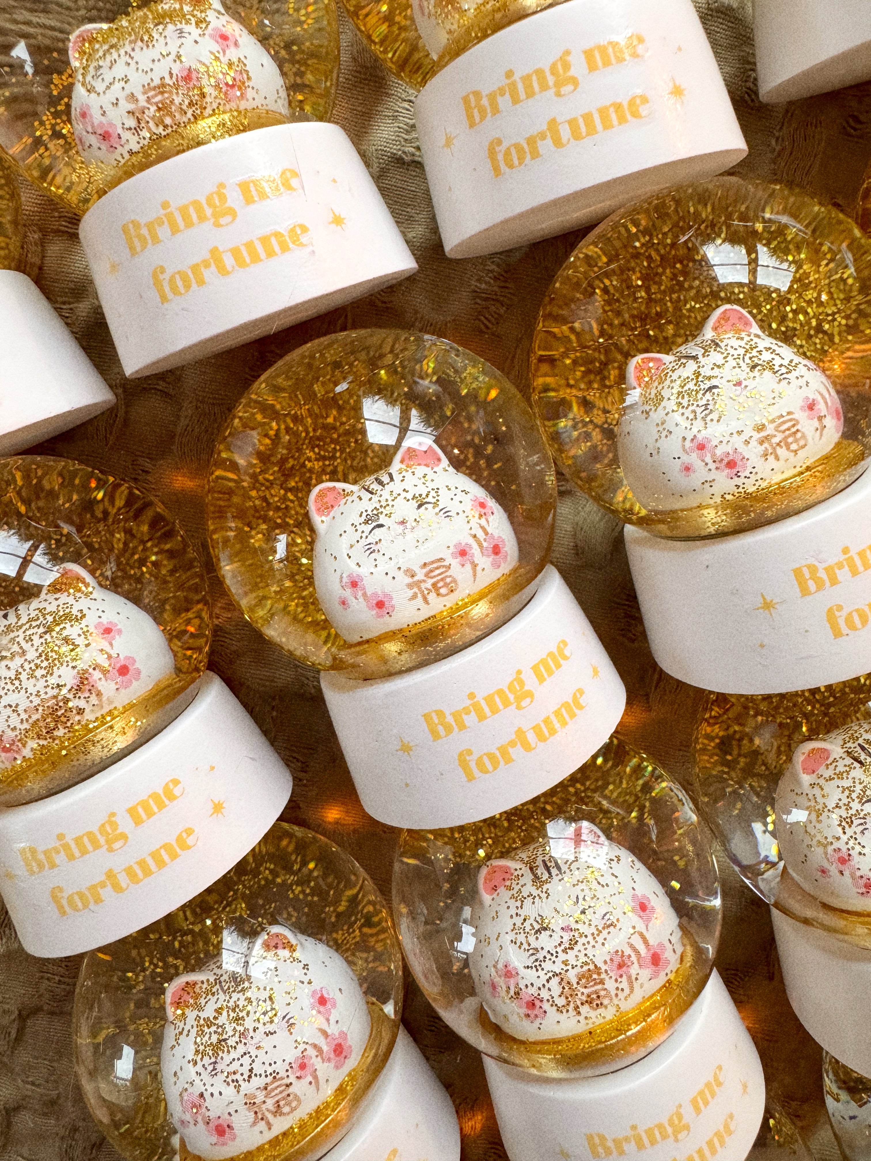 Mini boule à neige "Bring me fortune"