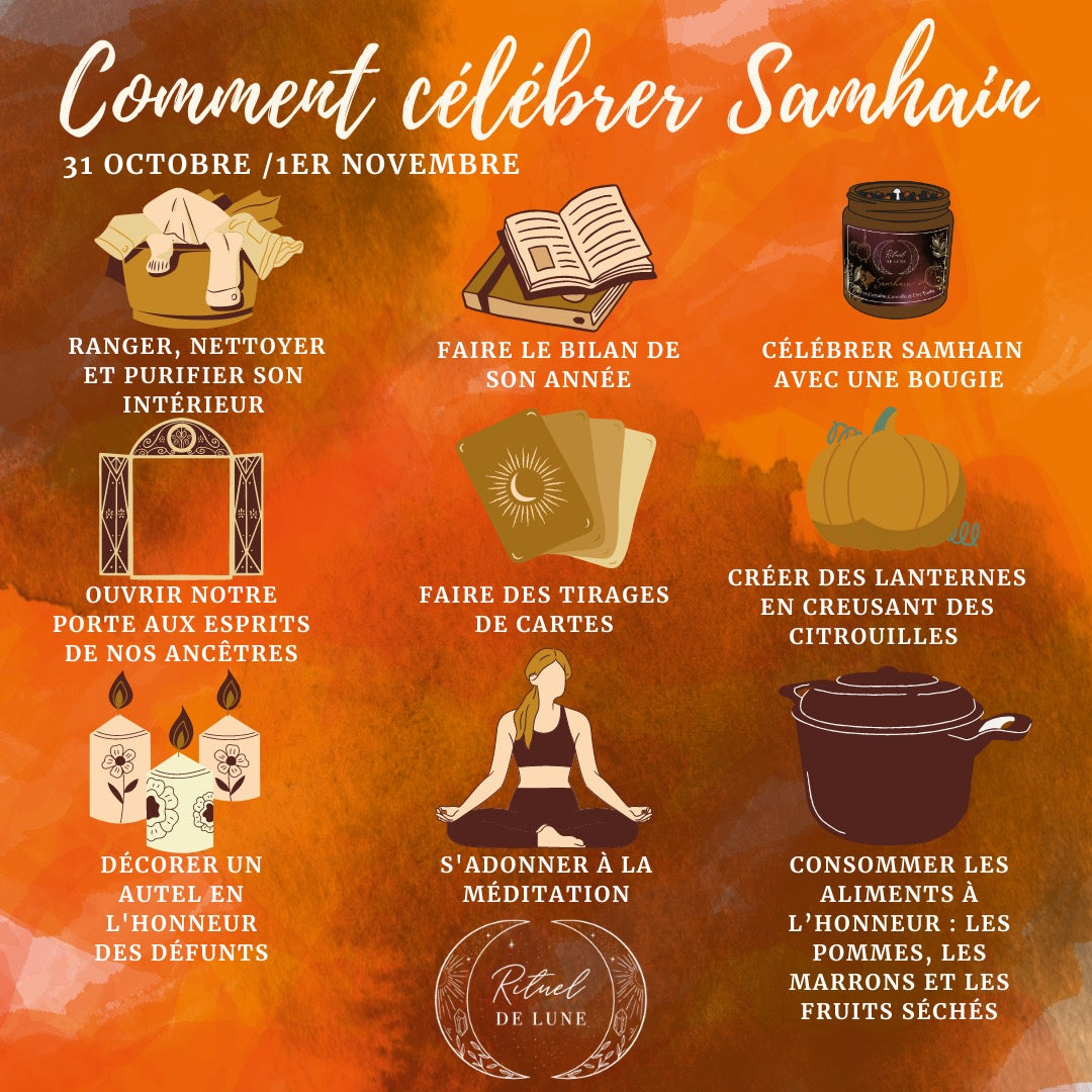 Réservation Bougie Samhain – Fin de cycle, début d’une renaissance