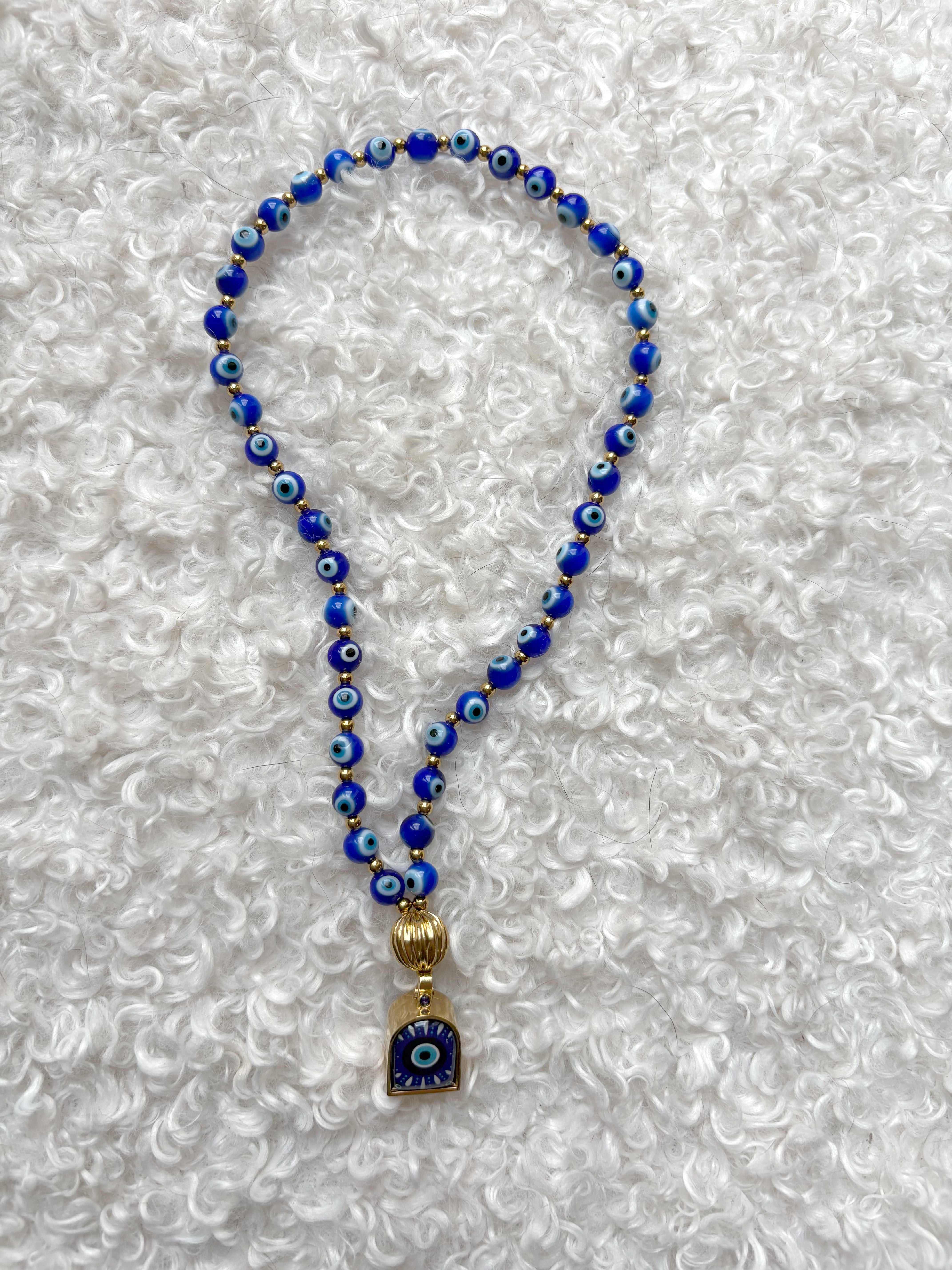 Mini Chapelet d’Intentions — 42 perles naturelles + Boîte à Vœux