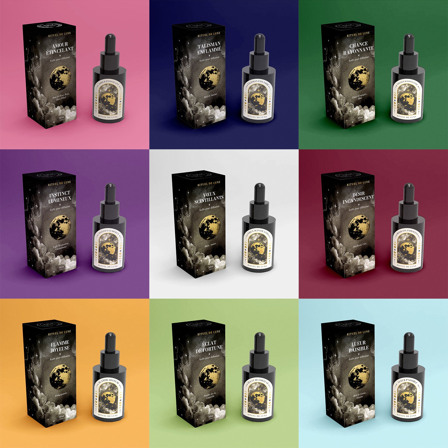 Collection 9 Concentrés d'Intention