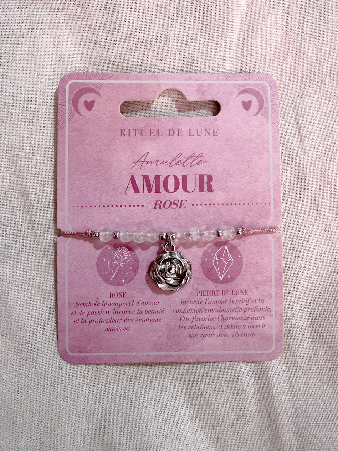 💕 PACK AMOUR – 5 BRACELETS AMULETTES EN ARGENT