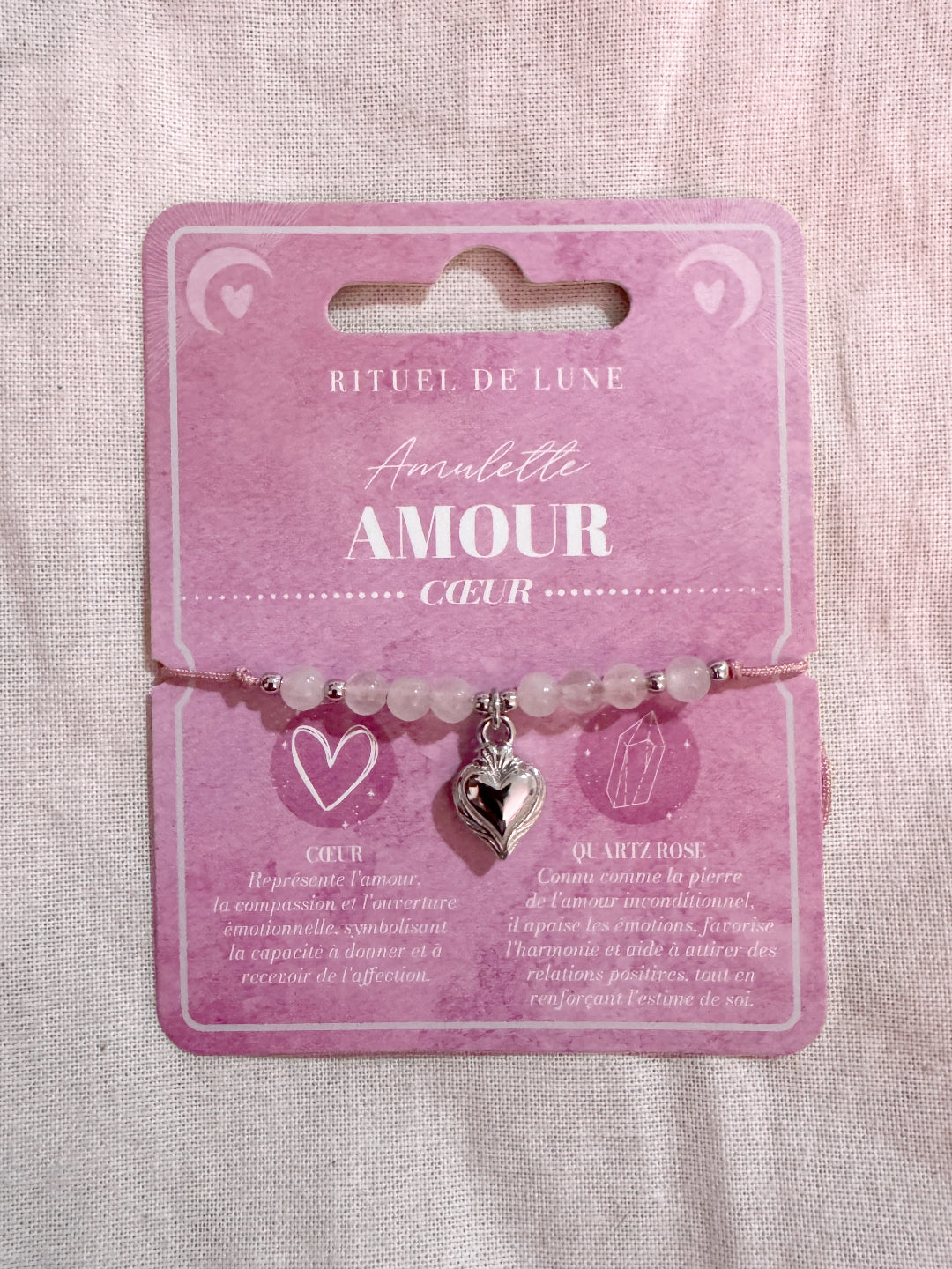 💕 PACK AMOUR – 5 BRACELETS AMULETTES EN ARGENT