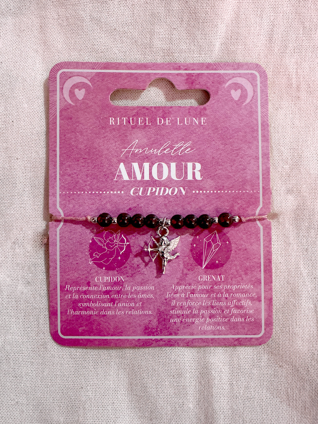 💕 PACK AMOUR – 5 BRACELETS AMULETTES EN ARGENT