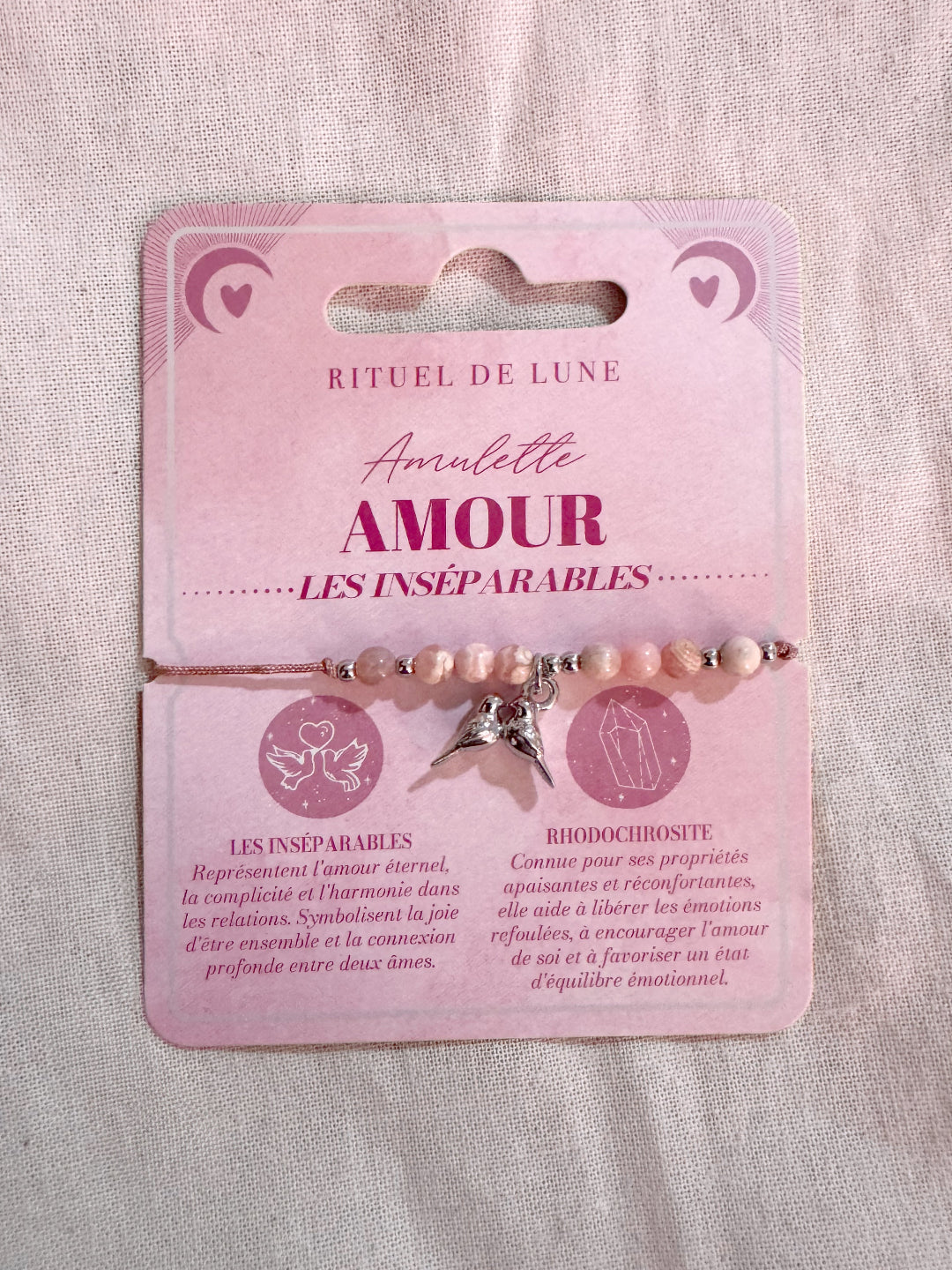 💕 PACK AMOUR – 5 BRACELETS AMULETTES EN ARGENT