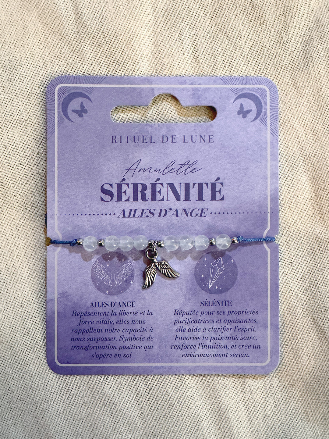 🦋 PACK SÉRÉNITÉ – 5 BRACELETS AMULETTES EN ARGENT