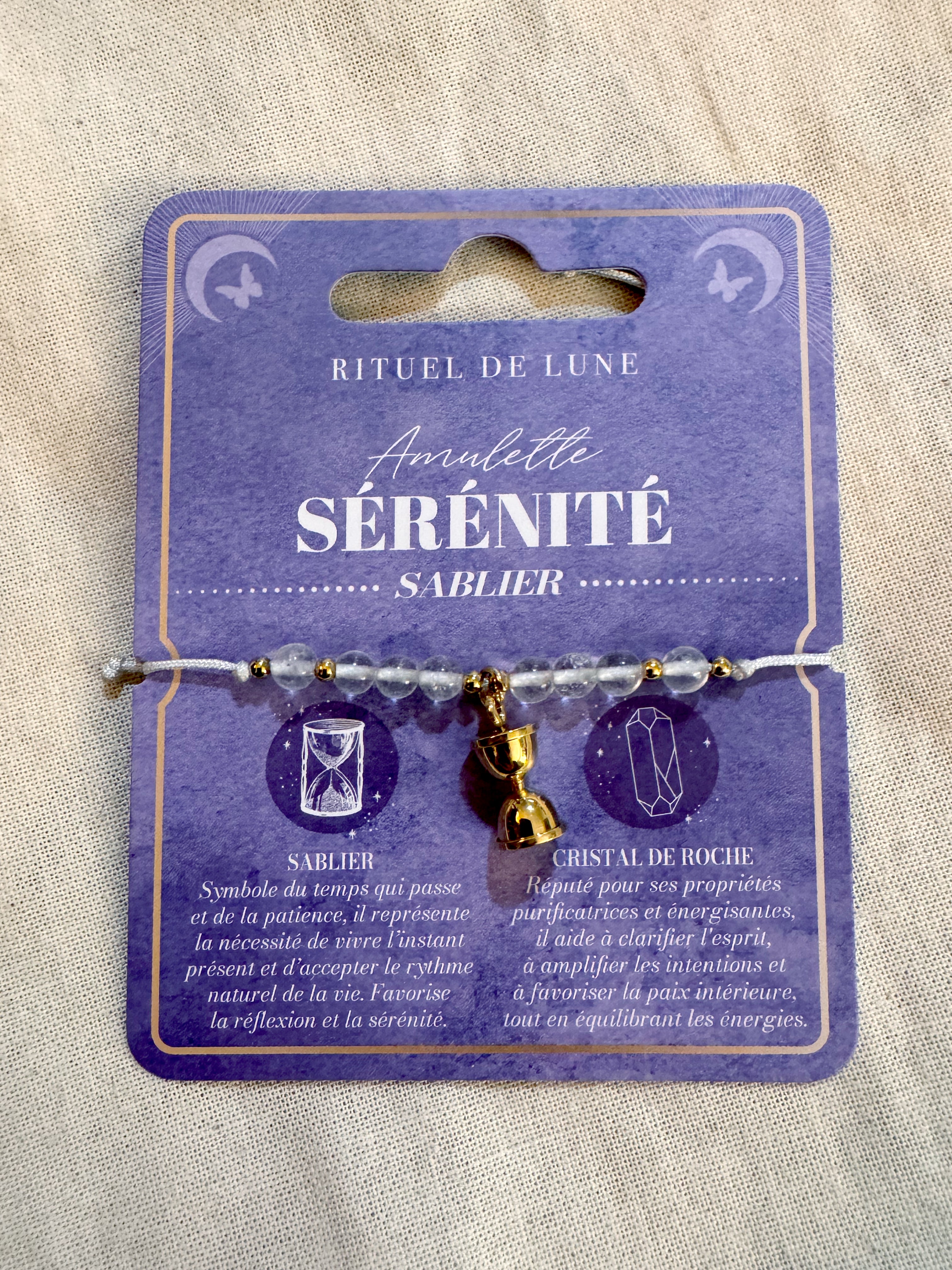 🦋 PACK SÉRÉNITÉ – 5 BRACELETS AMULETTES EN OR