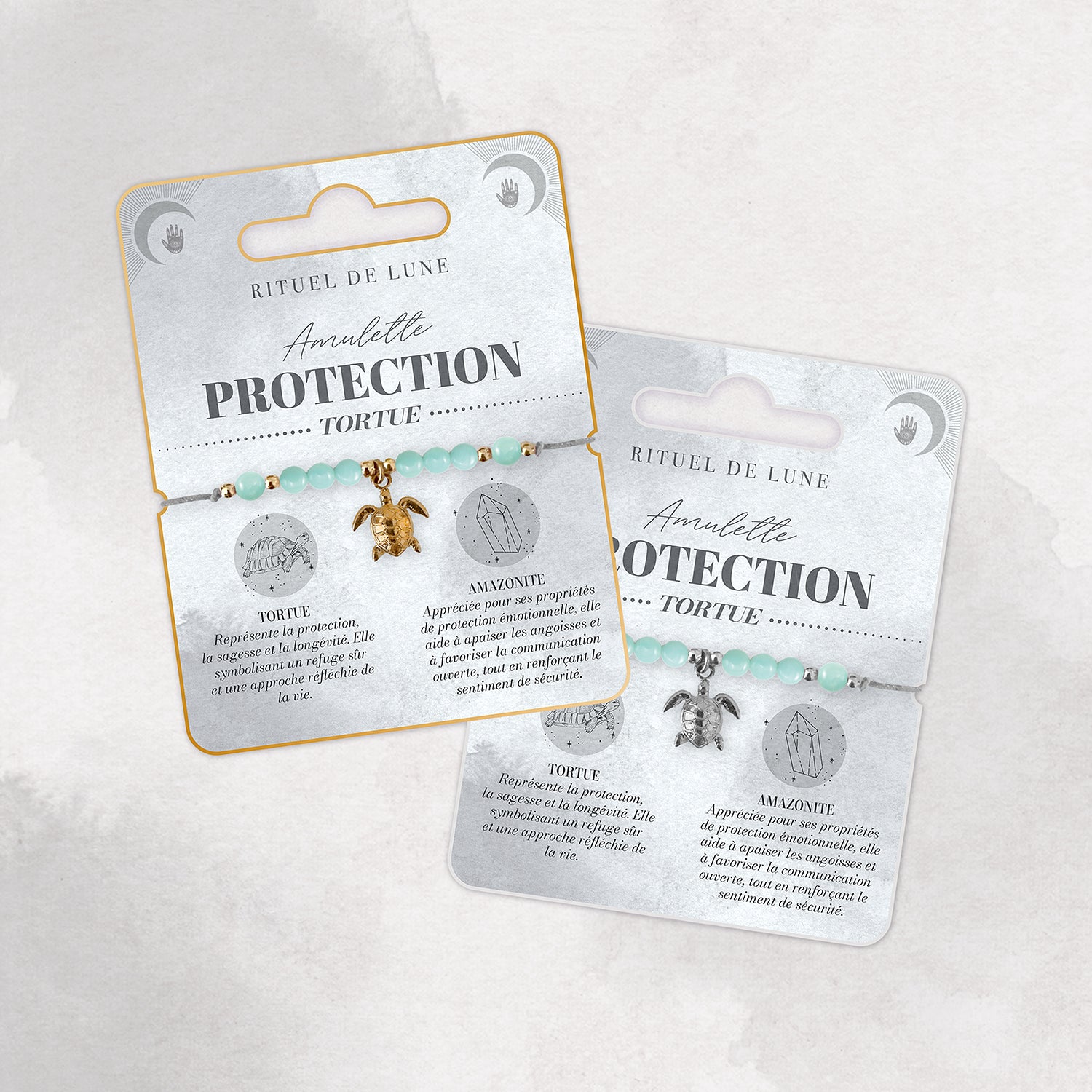 Bracelet amulette Protection: La Tortue