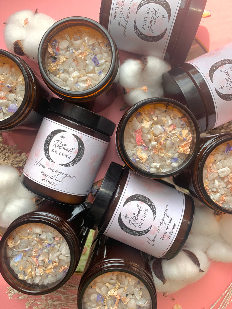 Bougie Voeu Magique Édition limitée Ritueldelune 