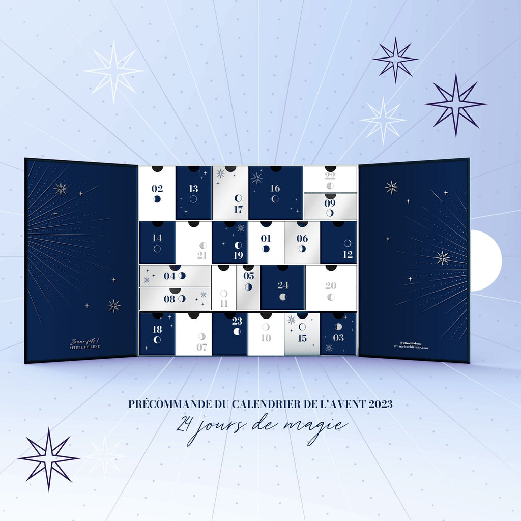 Pré-vente du Calendrier de l'Avent 2023 Calendrier de l'avant Ritueldelune 